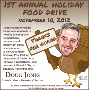 Doug Jones Remax Alliance Food Drive